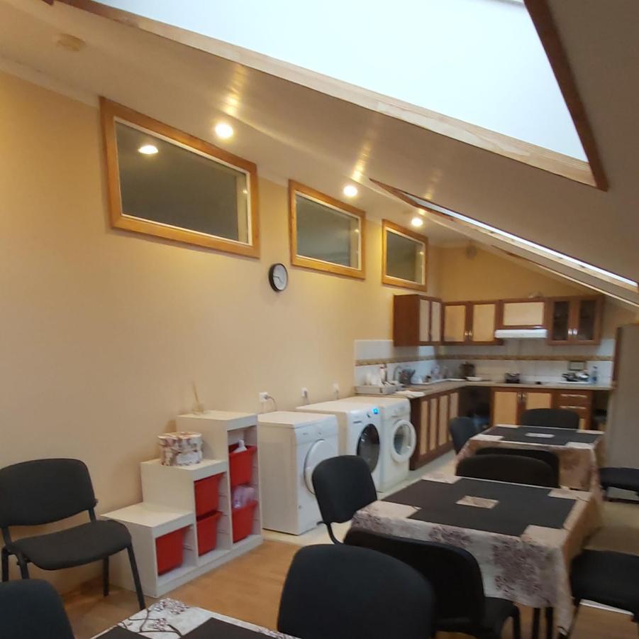Tiesiog Hostelis Salcininkai ภายนอก รูปภาพ